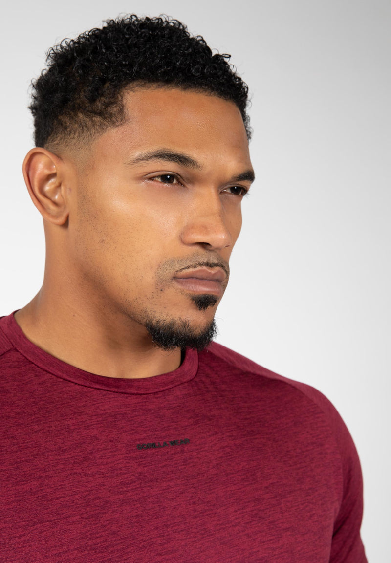 Load image into Gallery viewer, Taos T-shirt - Burgundy Red
