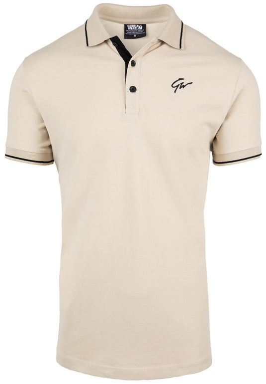 Gorilla Wear - Delano Polo - Beige/Black