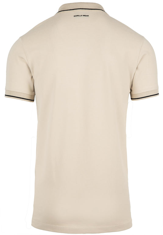 Gorilla Wear - Delano Polo - Beige/Black