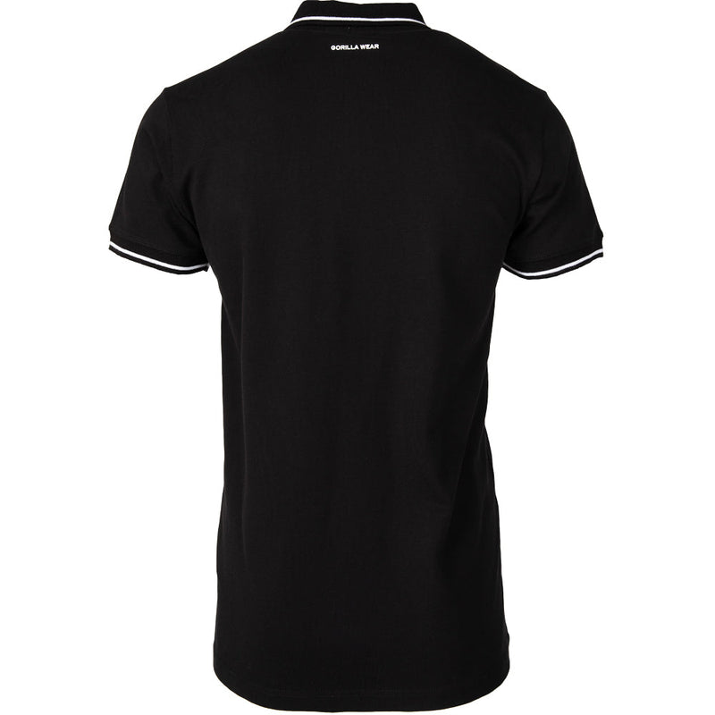 Load image into Gallery viewer, Gorilla Wear - Delano Polo - Black/White
