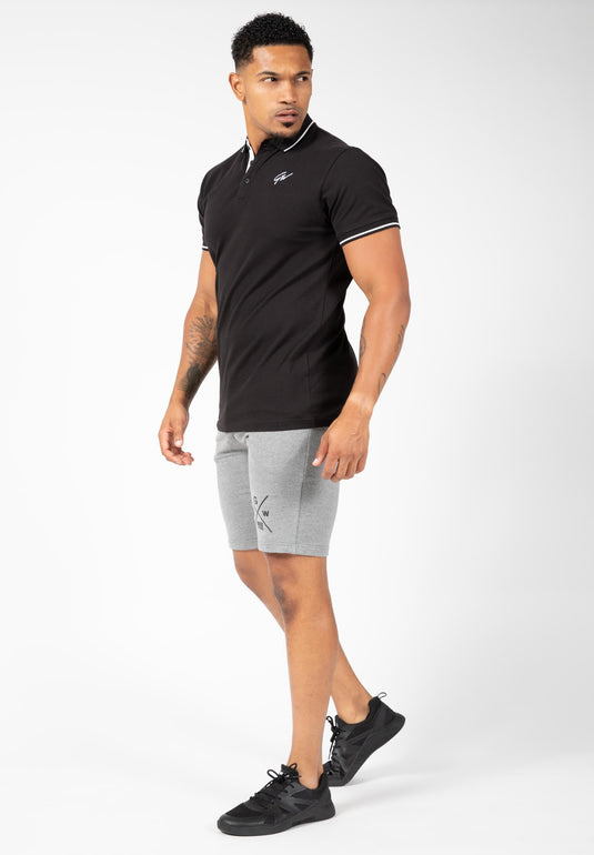 Gorilla Wear - Delano Polo - Black/White