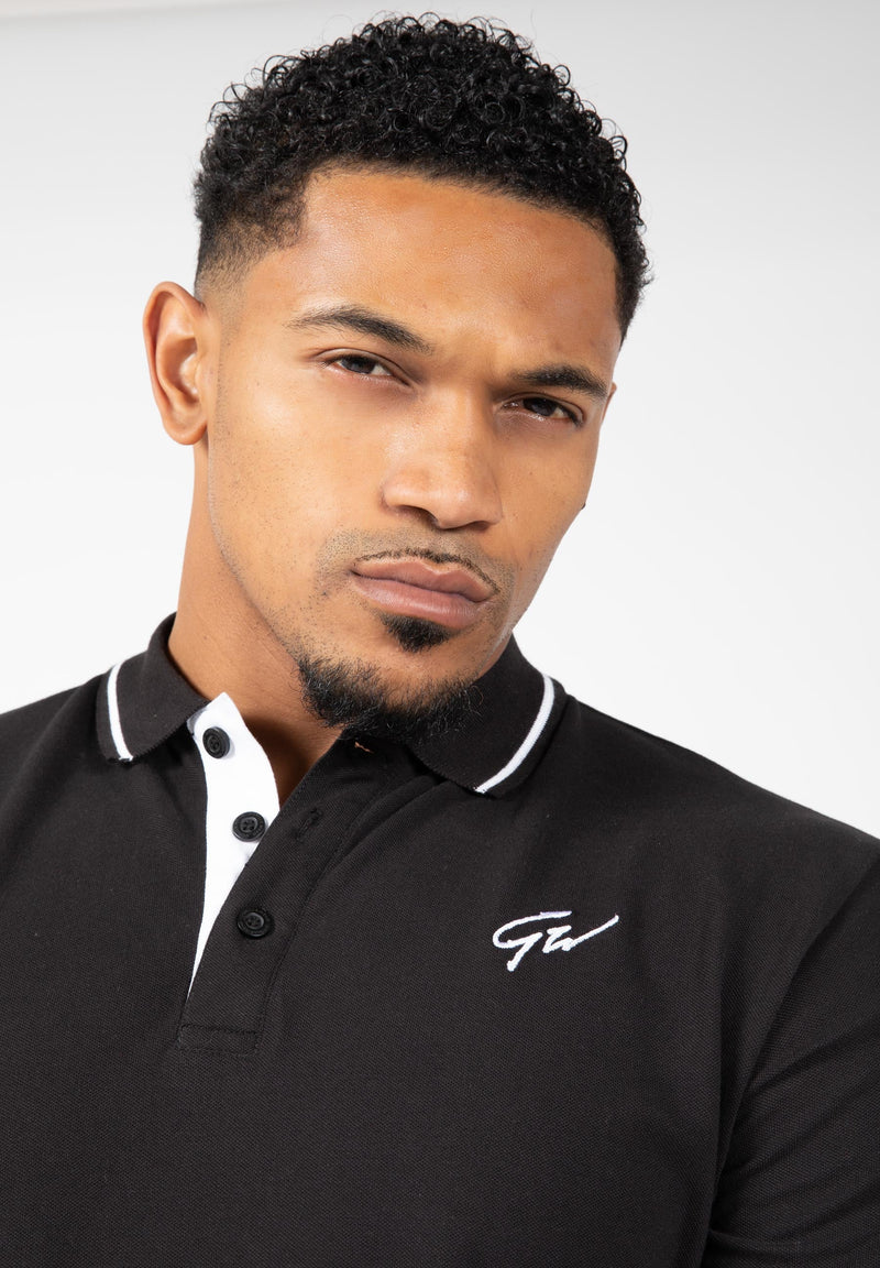 Load image into Gallery viewer, Gorilla Wear - Delano Polo - Black/White
