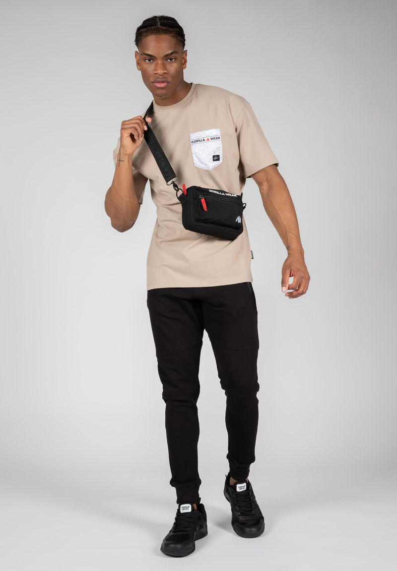 Load image into Gallery viewer, Dover Oversized T-Shirt - Beige
