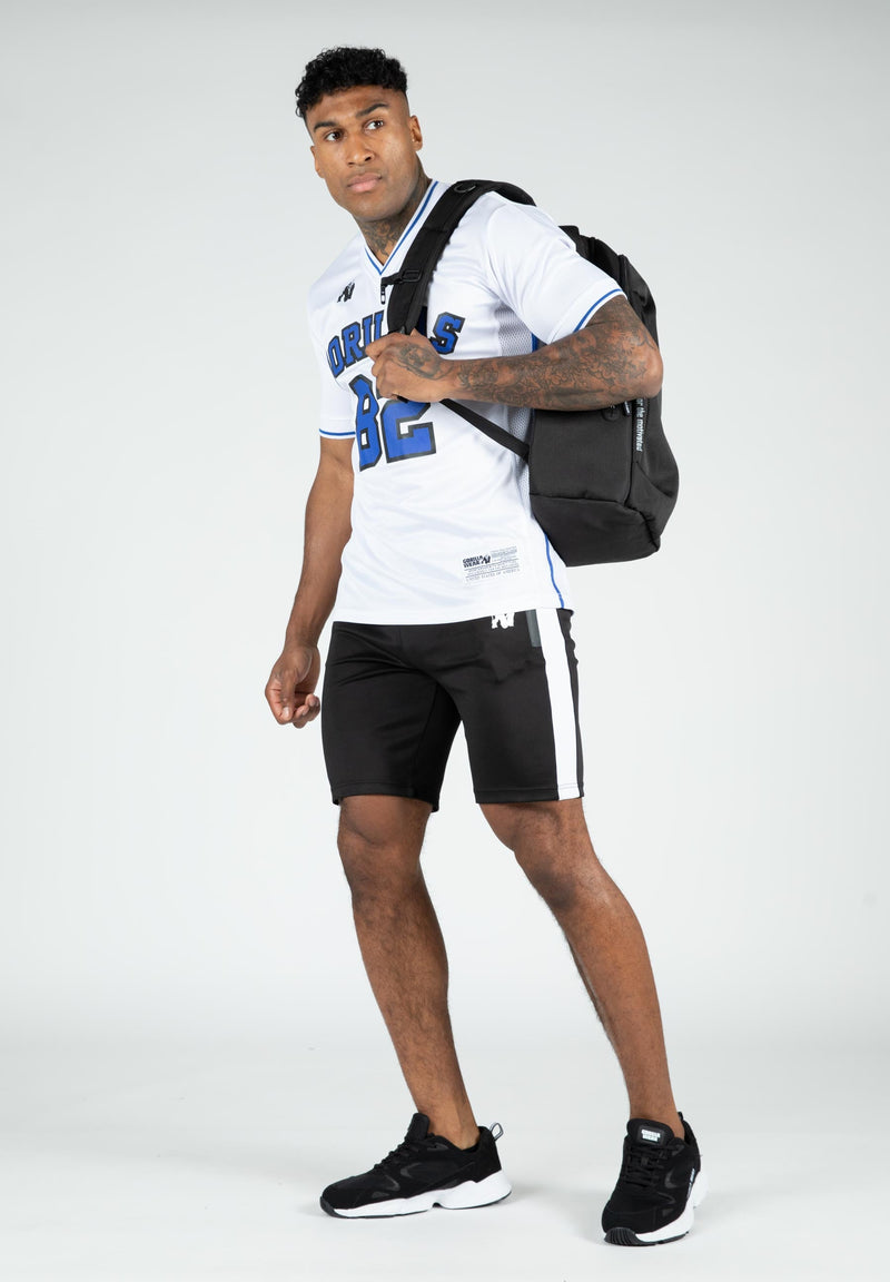 Load image into Gallery viewer, San Mateo T-Shirt - White/Blue
