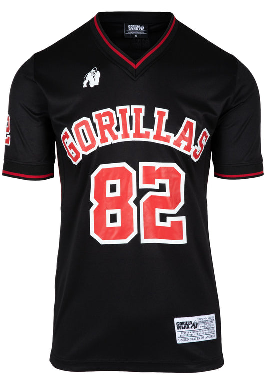 San Mateo T-shirt - Black/Red