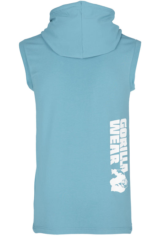 Oswego S/L Hooded T-shirt - Blue