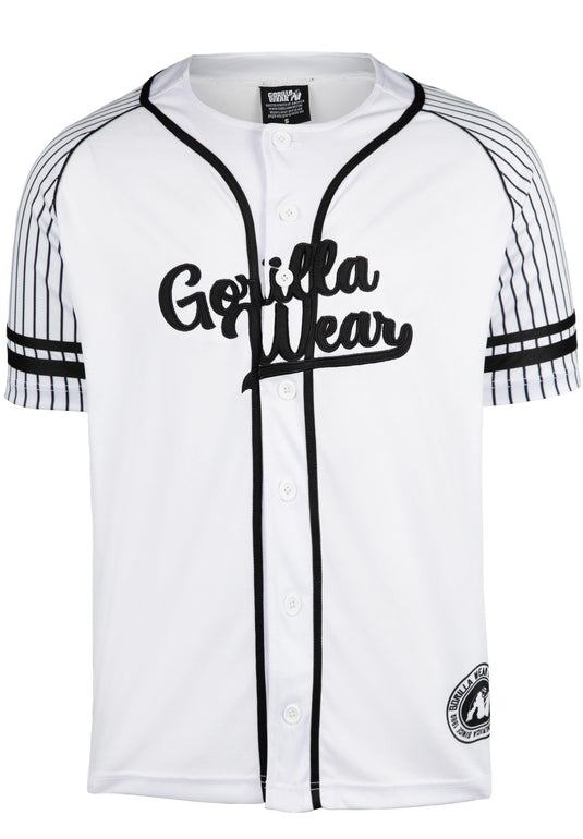 Gorilla Wear - 82 Baseball Jersey - White