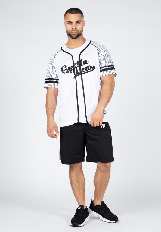 Gorilla Wear - 82 Baseball Jersey - White