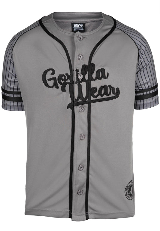 Gorilla Wear - 82 Baseball Jersey - Gray