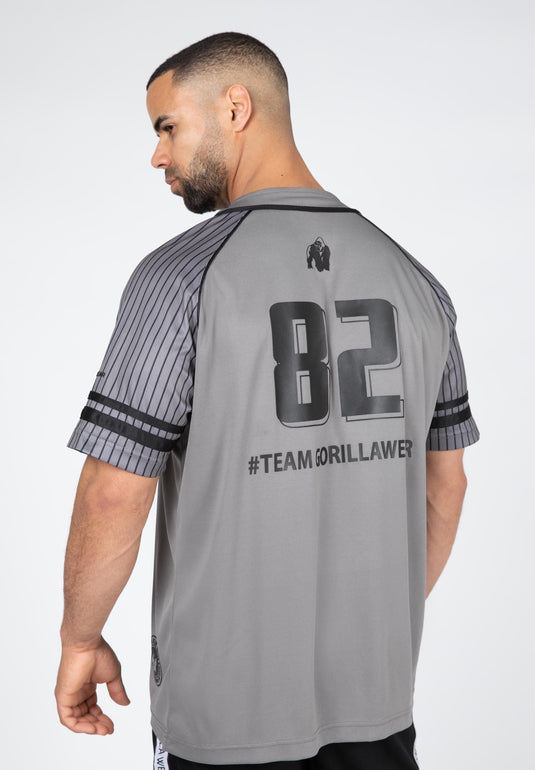Gorilla Wear - 82 Baseball Jersey - Gray