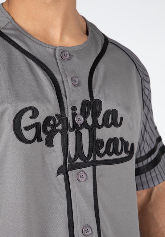 Gorilla Wear - 82 Baseball Jersey - Gray