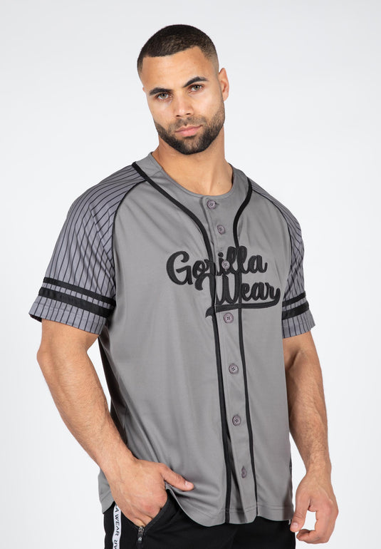 Gorilla Wear - 82 Baseball Jersey - Gray