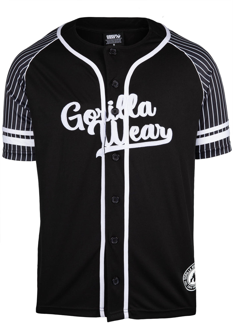 Load image into Gallery viewer, Gorilla Wear - 82 Baseball Jersey - Black
