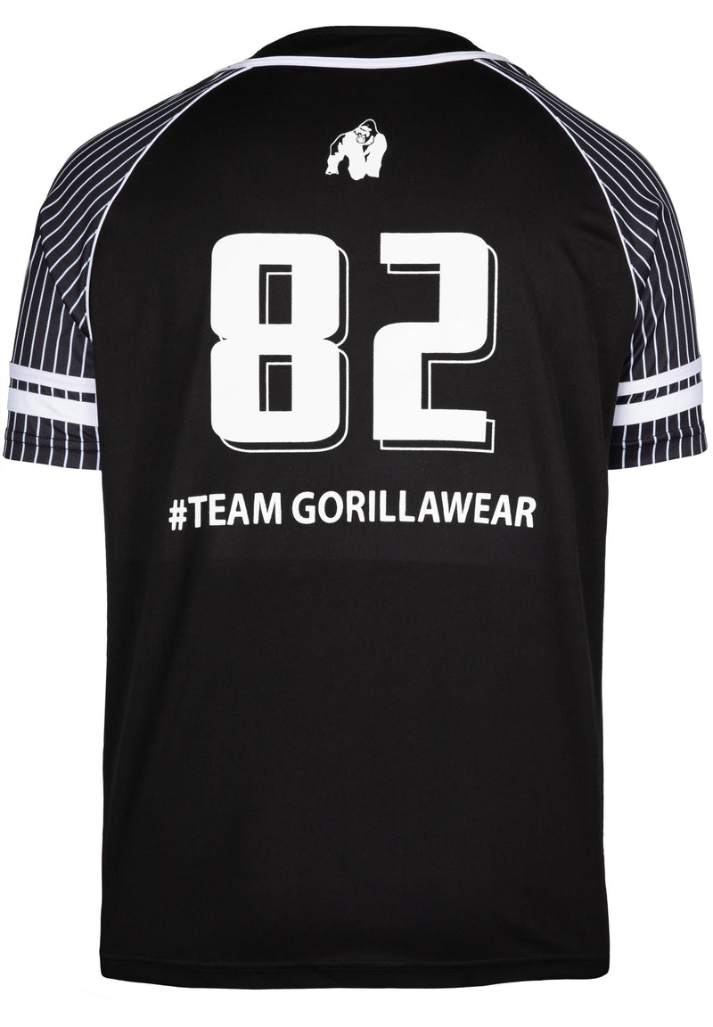 Load image into Gallery viewer, Gorilla Wear - 82 Baseball Jersey - Black
