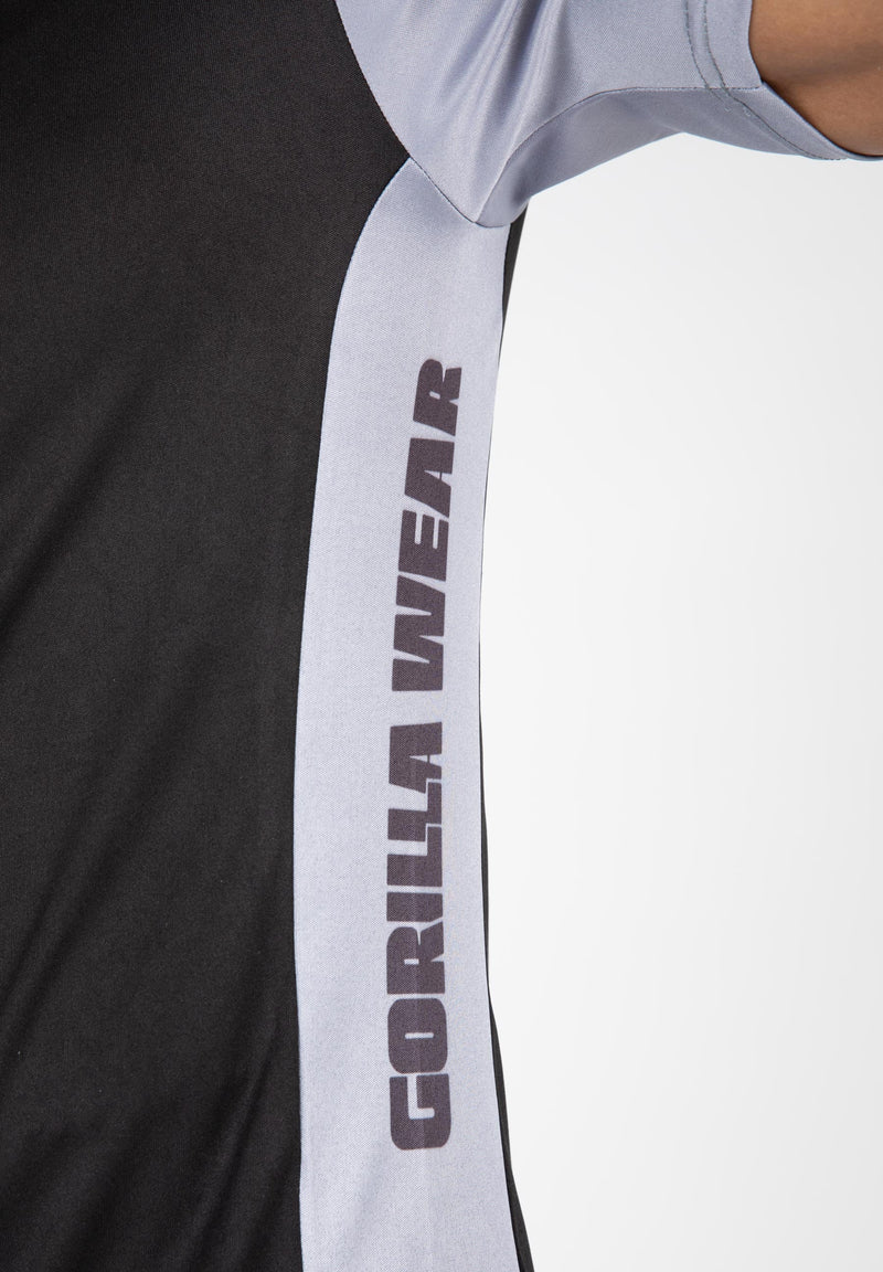 Load image into Gallery viewer, Hornell T-Shirt - Black/Gray - Unisex
