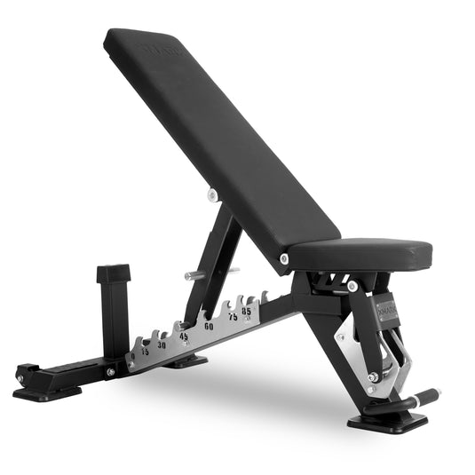 XMARK - Black DiamondCommercial Adjustable Weight Bench (Pre-assembled)