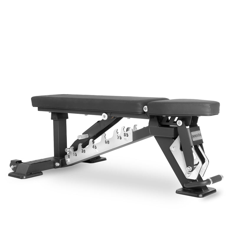 Load image into Gallery viewer, XMARK - Black DiamondCommercial Adjustable Weight Bench (Pre-assembled)
