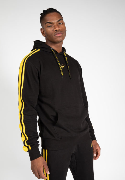 Banks Oversized Hoodie - Black/Yellow