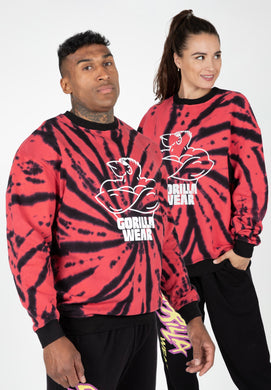 Gorilla Wear - Legacy Oversized Sweatshirt - Red/Black