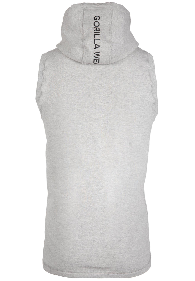 Load image into Gallery viewer, Lincoln Sleeveless Hoodie - Gray
