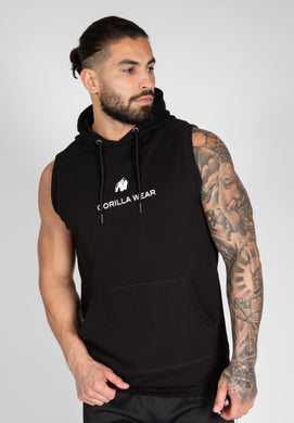 Gorilla Wear - Lincoln Sleeveless Hoodie - Black