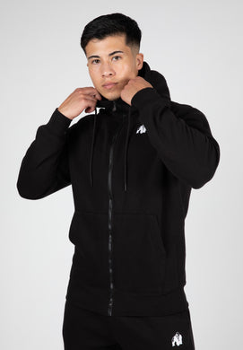 Gorilla Wear - Kennewick Zipped Hoodie - Black
