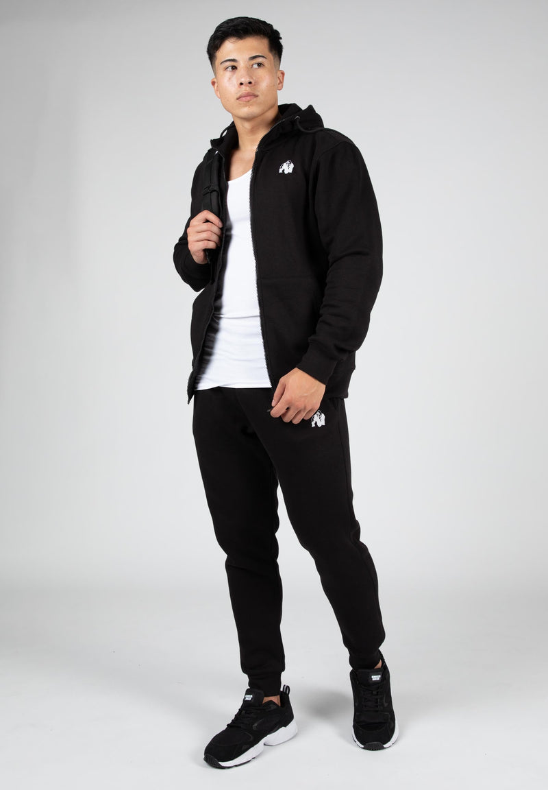 Load image into Gallery viewer, Kennewick Zipped Hoodie - Black
