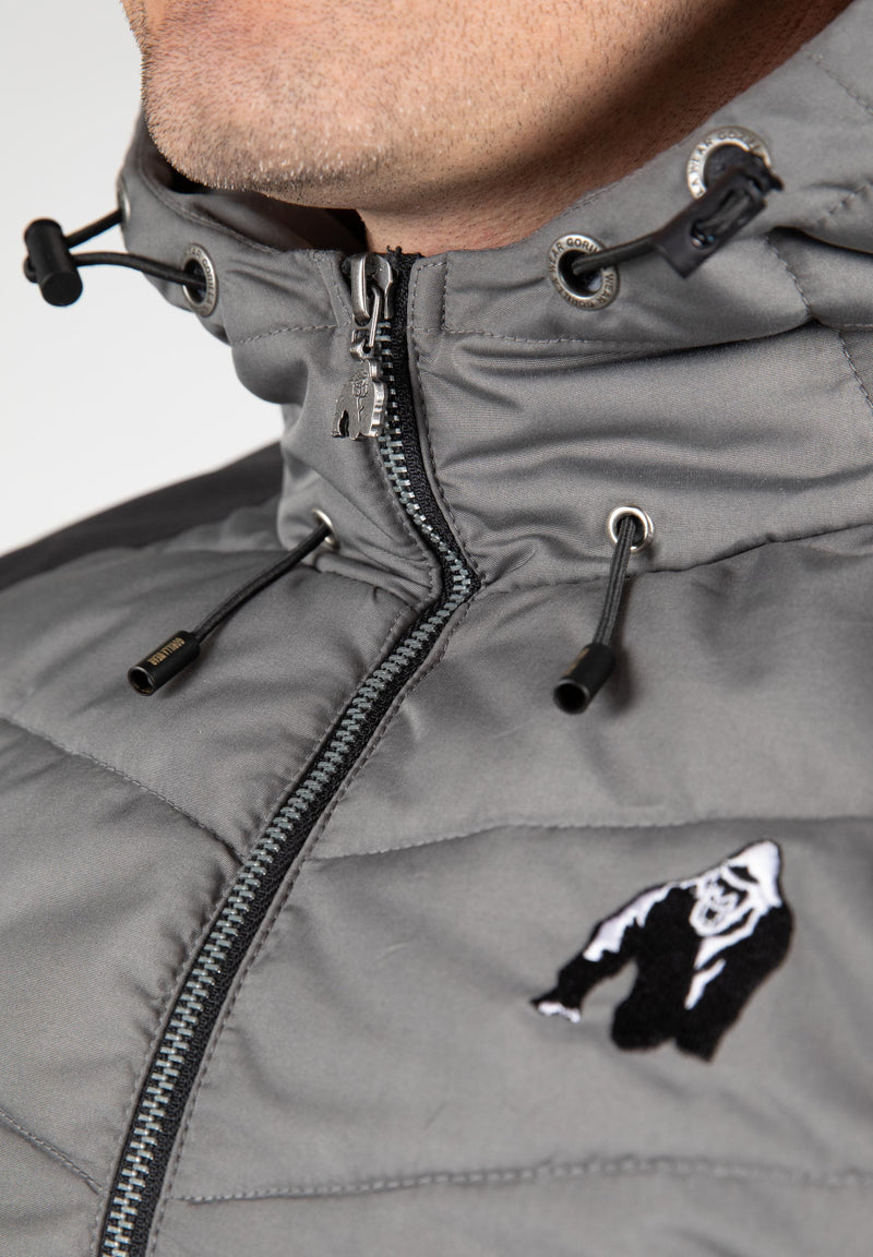 Load image into Gallery viewer, Gorilla Wear - Felton Jacket - Gray/Black
