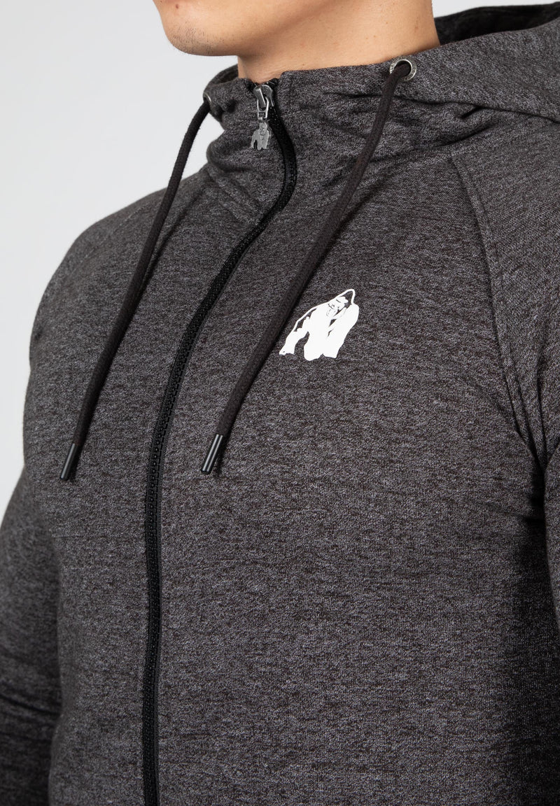 Load image into Gallery viewer, Payette Zipped Hoodie - Gray
