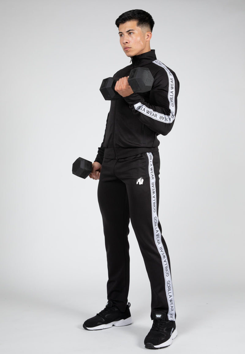 Load image into Gallery viewer, Delaware Track Jacket -Black
