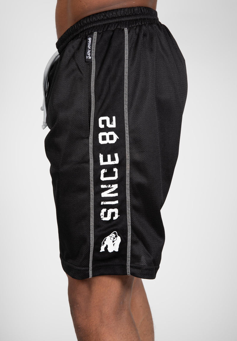 Load image into Gallery viewer, Functional Mesh Shorts - Black/White
