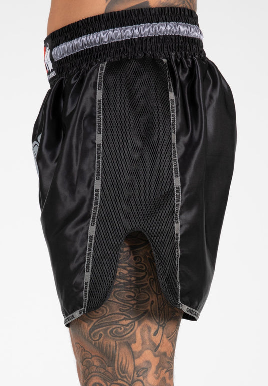 Gorilla Wear - Piru Muay Thai Shorts - Black