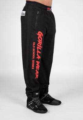 Gorilla Wear - Augustine Old School Pants - Black/Red