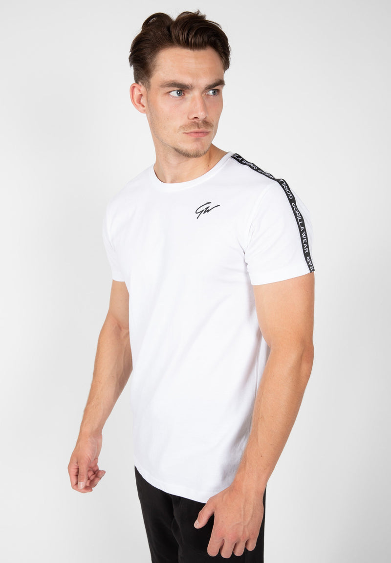 Load image into Gallery viewer, Chester T-shirt - White/Black
