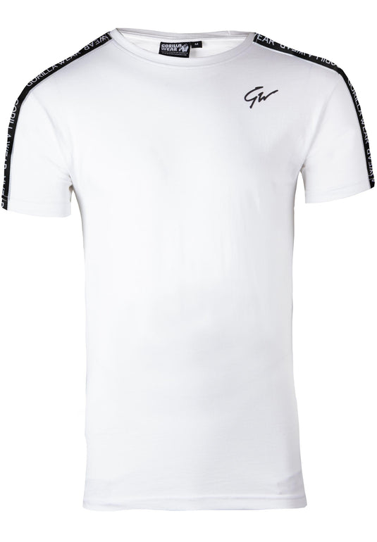 Chester T-shirt - White/Black