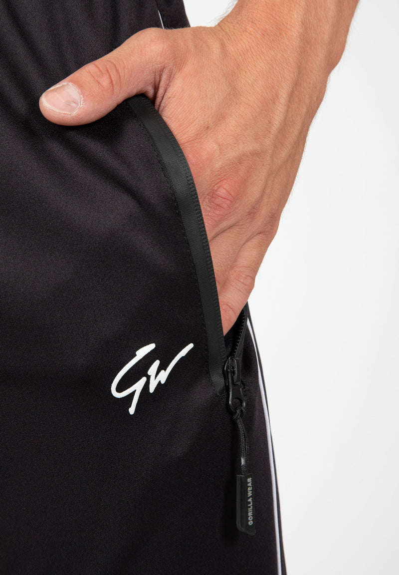Load image into Gallery viewer, Wenden Track Shorts - Black/White
