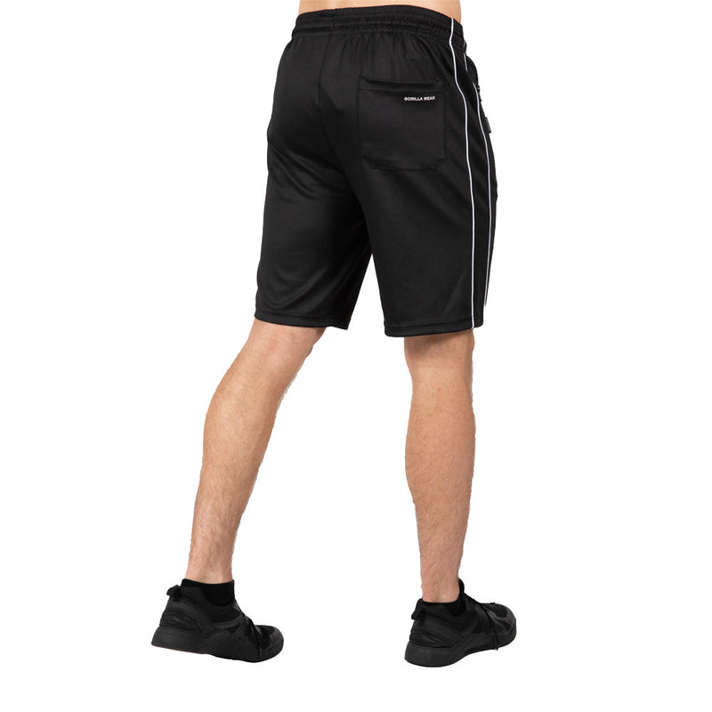 Load image into Gallery viewer, Wenden Track Shorts - Black/White
