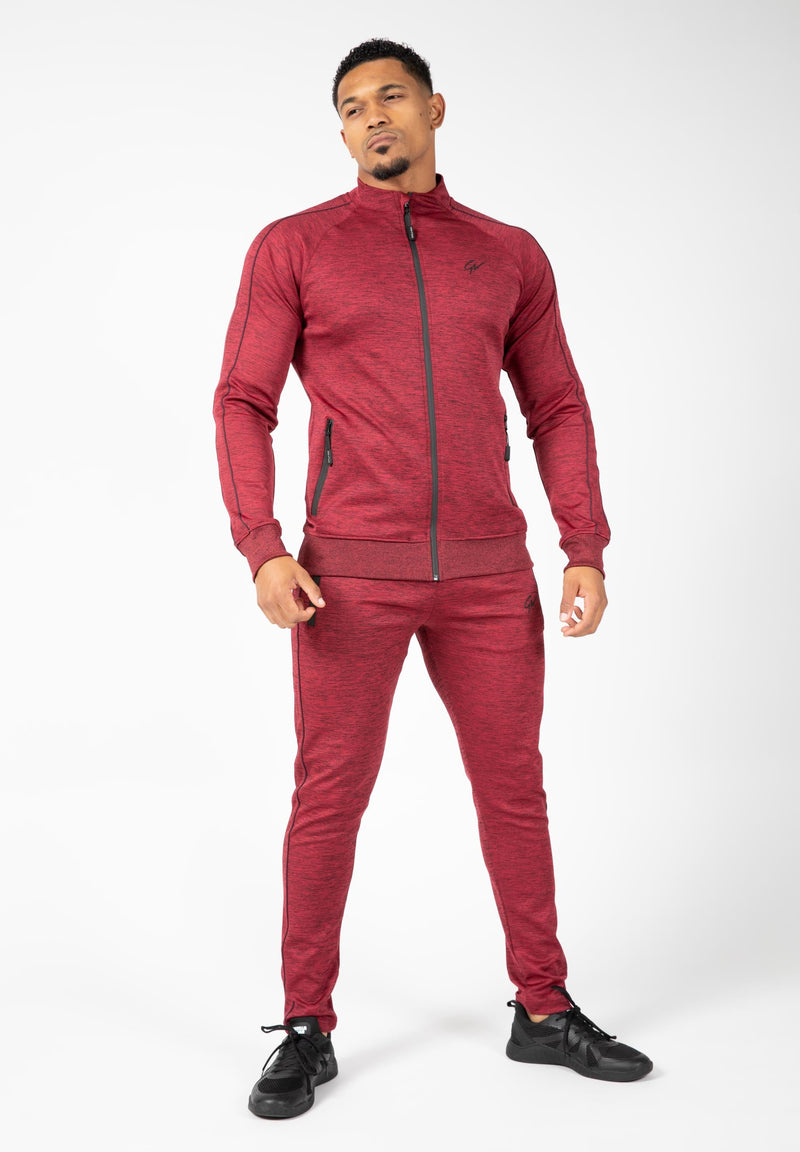 Load image into Gallery viewer, Wenden Track Pants - Burgundy Red
