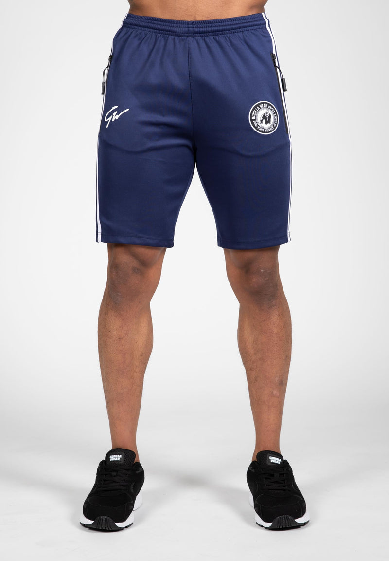 Load image into Gallery viewer, Stratford Track Shorts - Navy
