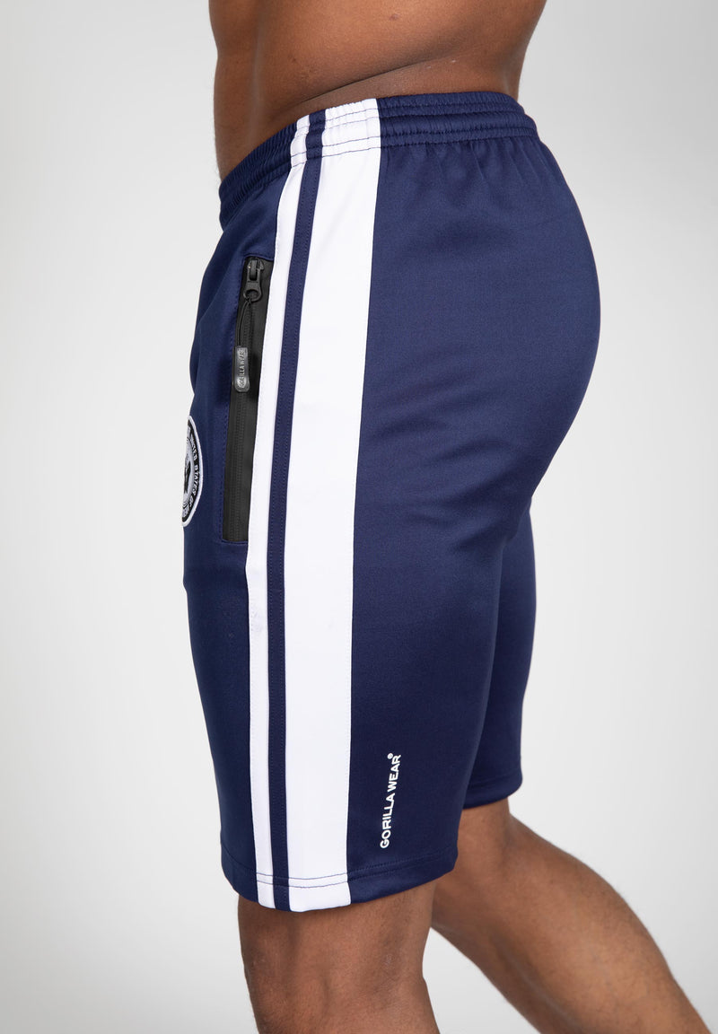 Load image into Gallery viewer, Stratford Track Shorts - Navy
