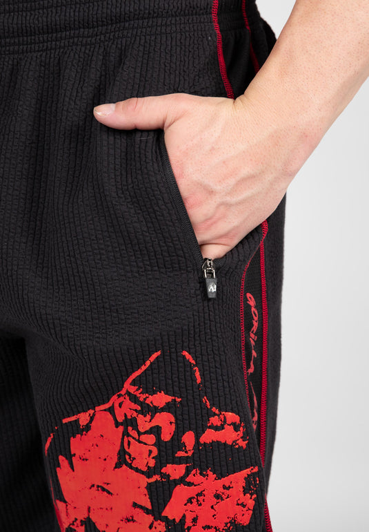 Buffalo Old School Shorts - Black/Red