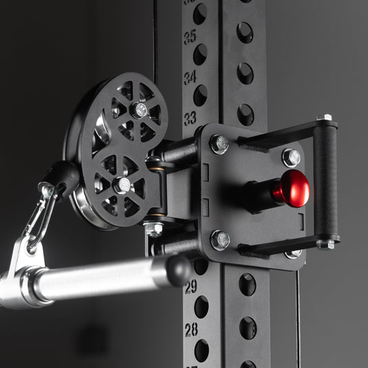 XMARK - Commercial Half Rack Functional Trainer with Lat Pulldown and Low Row