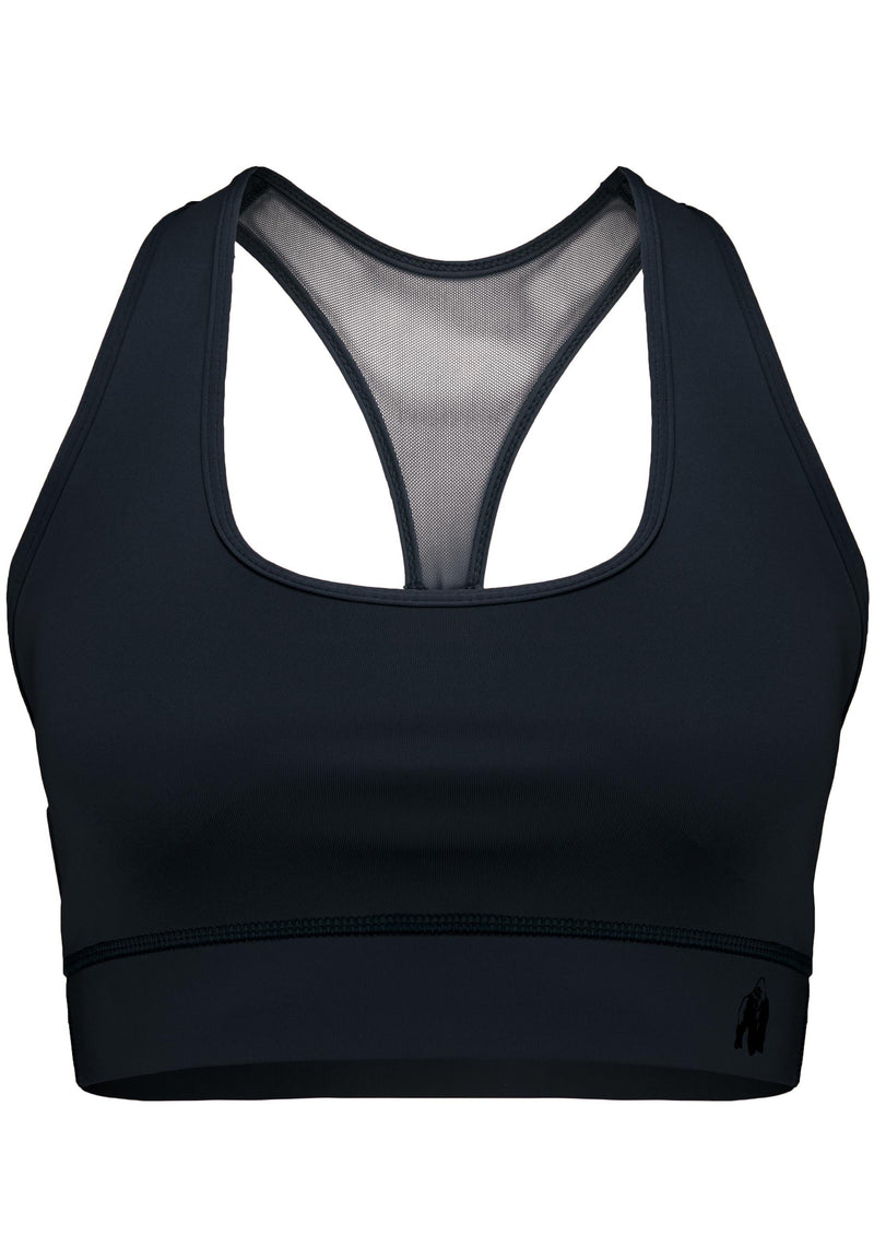 Load image into Gallery viewer, Meta Sports Bra - Black
