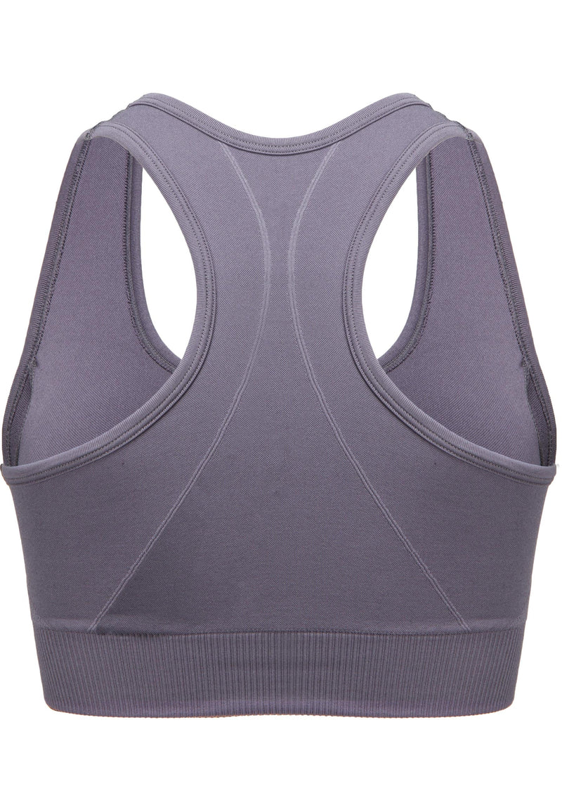 Load image into Gallery viewer, Yava Seamless Sports Bra - Gray
