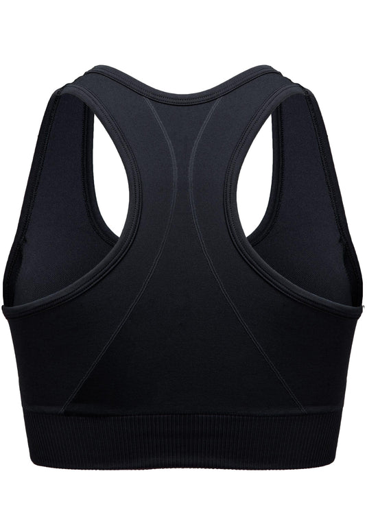 Yava Seamless Sports Bra - Black