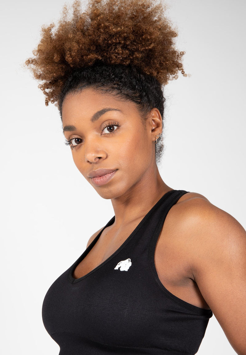 Load image into Gallery viewer, Gorilla Wear - Neiro Seamless Sports Bra - Black
