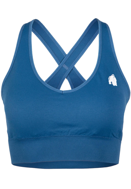 Hilton Seamless Bra - Blue