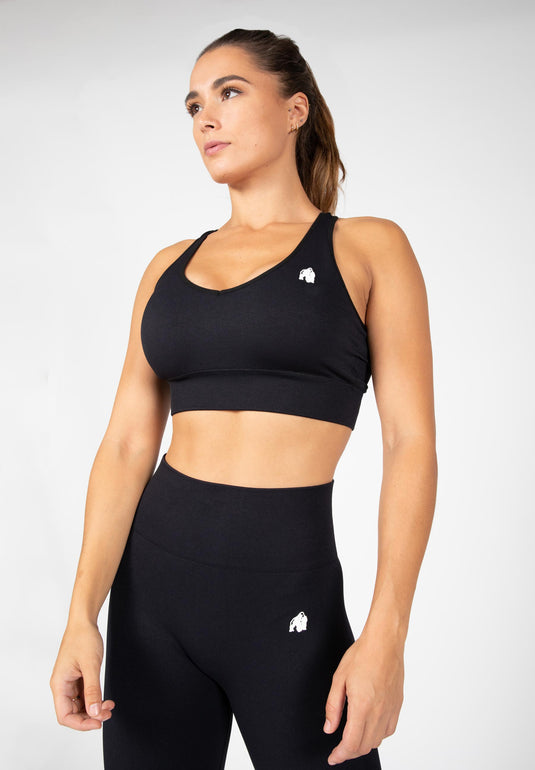 Hilton Seamless Bra - Black