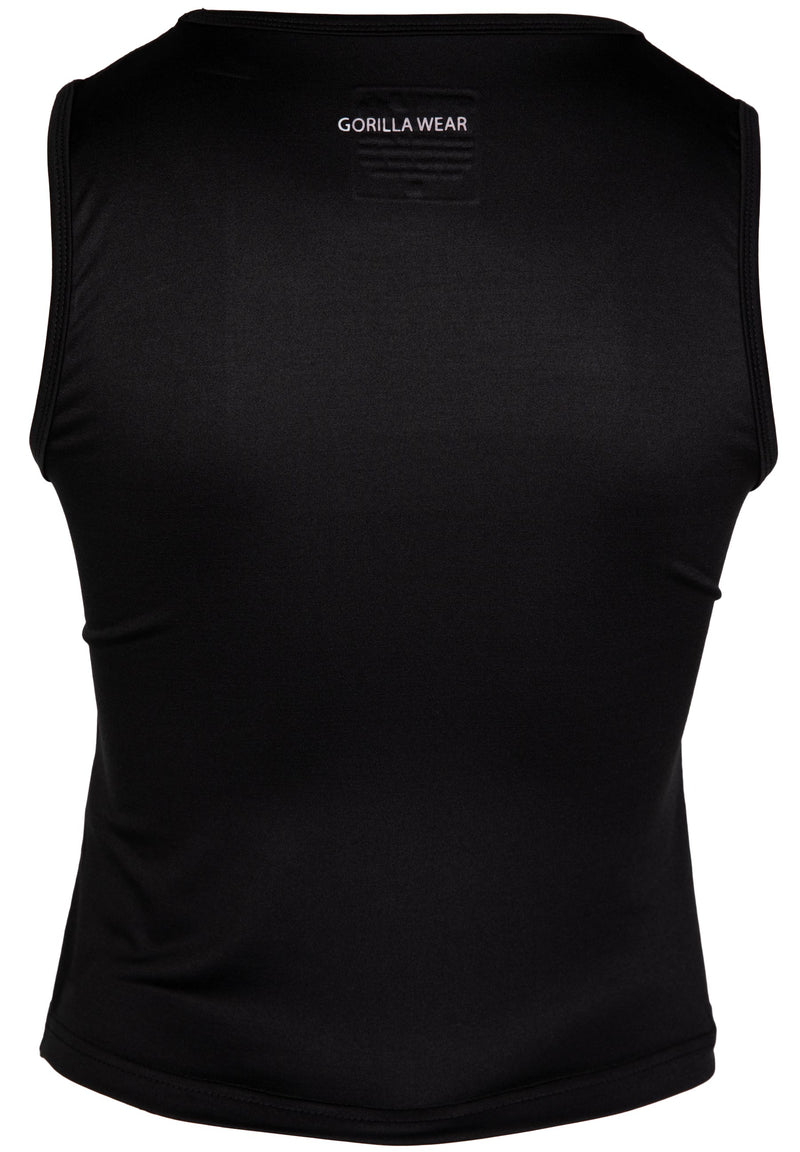 Load image into Gallery viewer, Estelle Twisted Crop Top - Black
