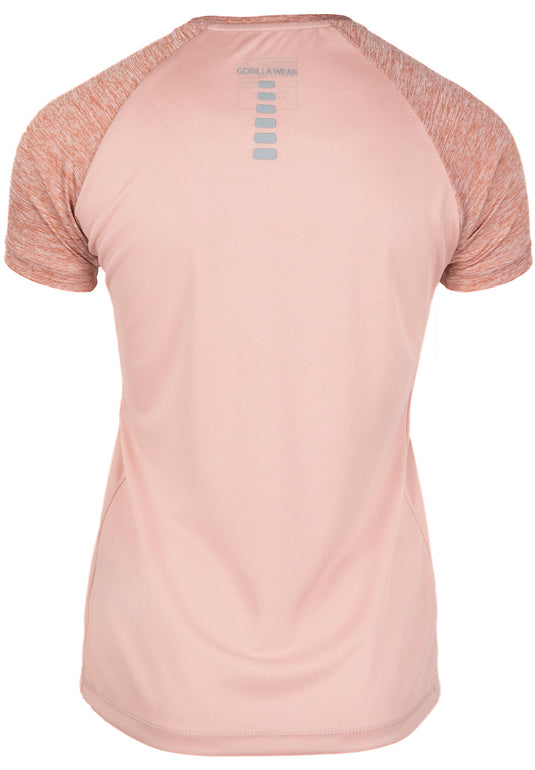 Monetta Performance T-Shirt - Salmon Pink